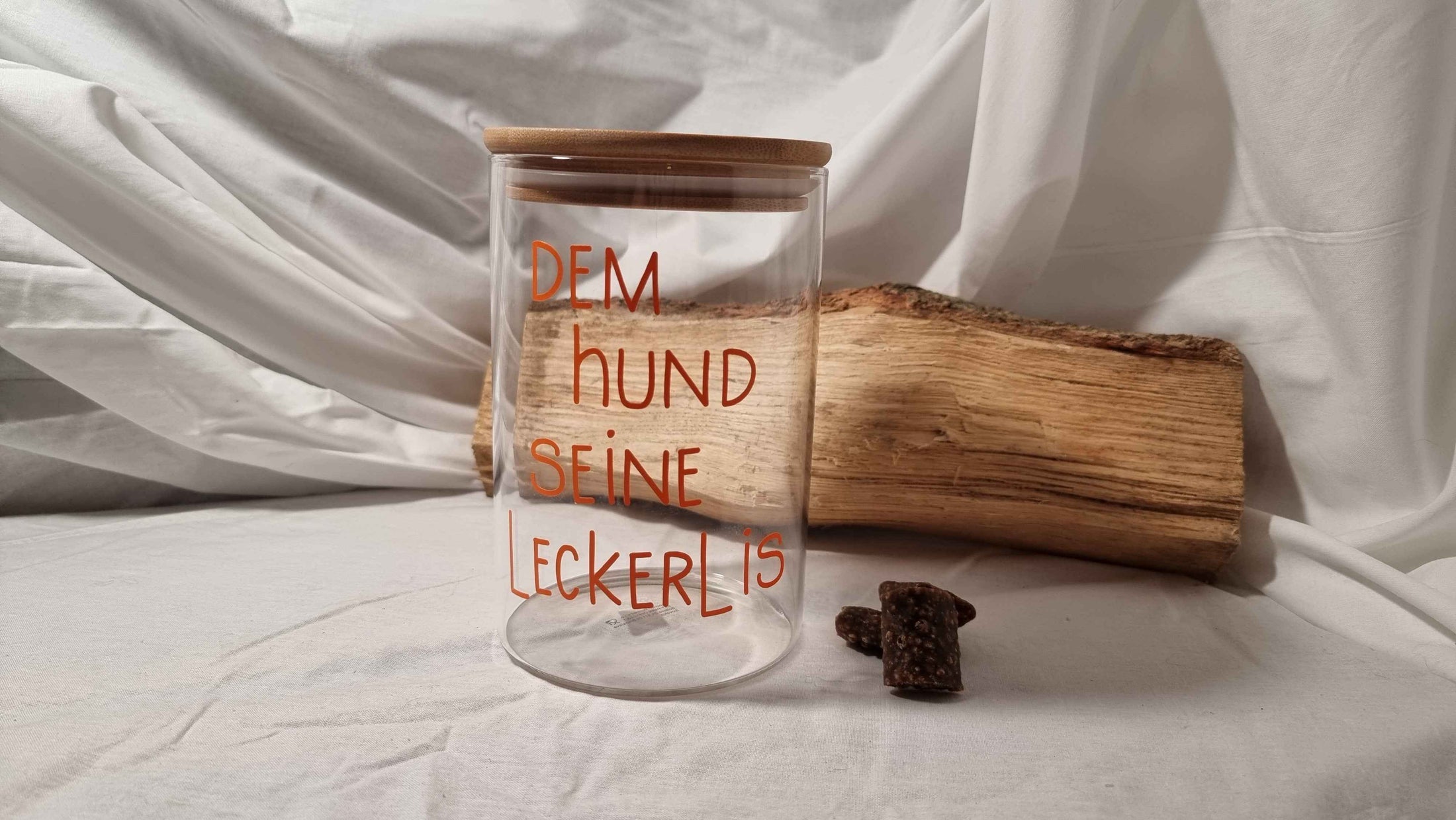 Leckerli Glas für die optimale Hundeleckerlis Aufbewahrung - Inspired by rocket