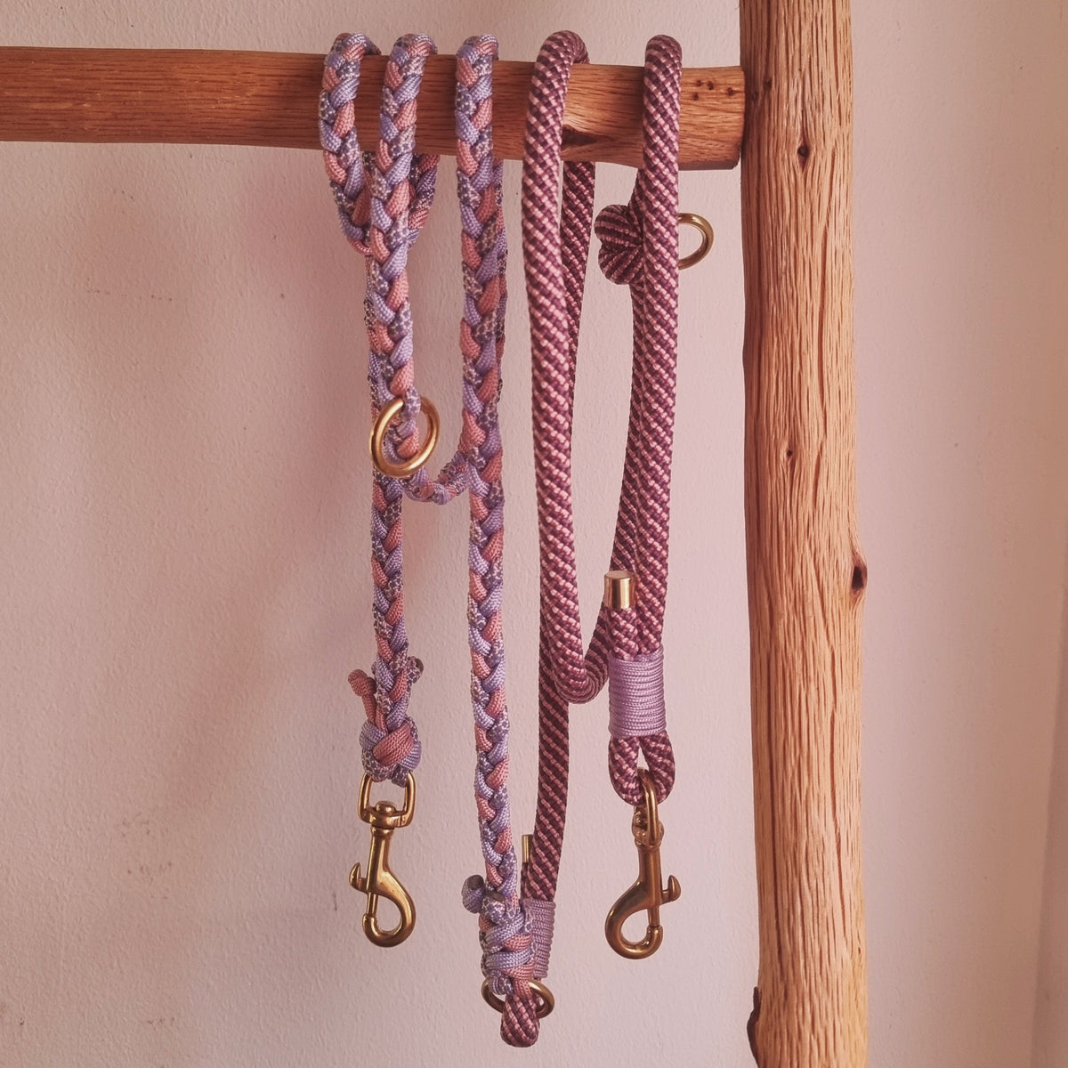 Hundeleine MINI - Messing