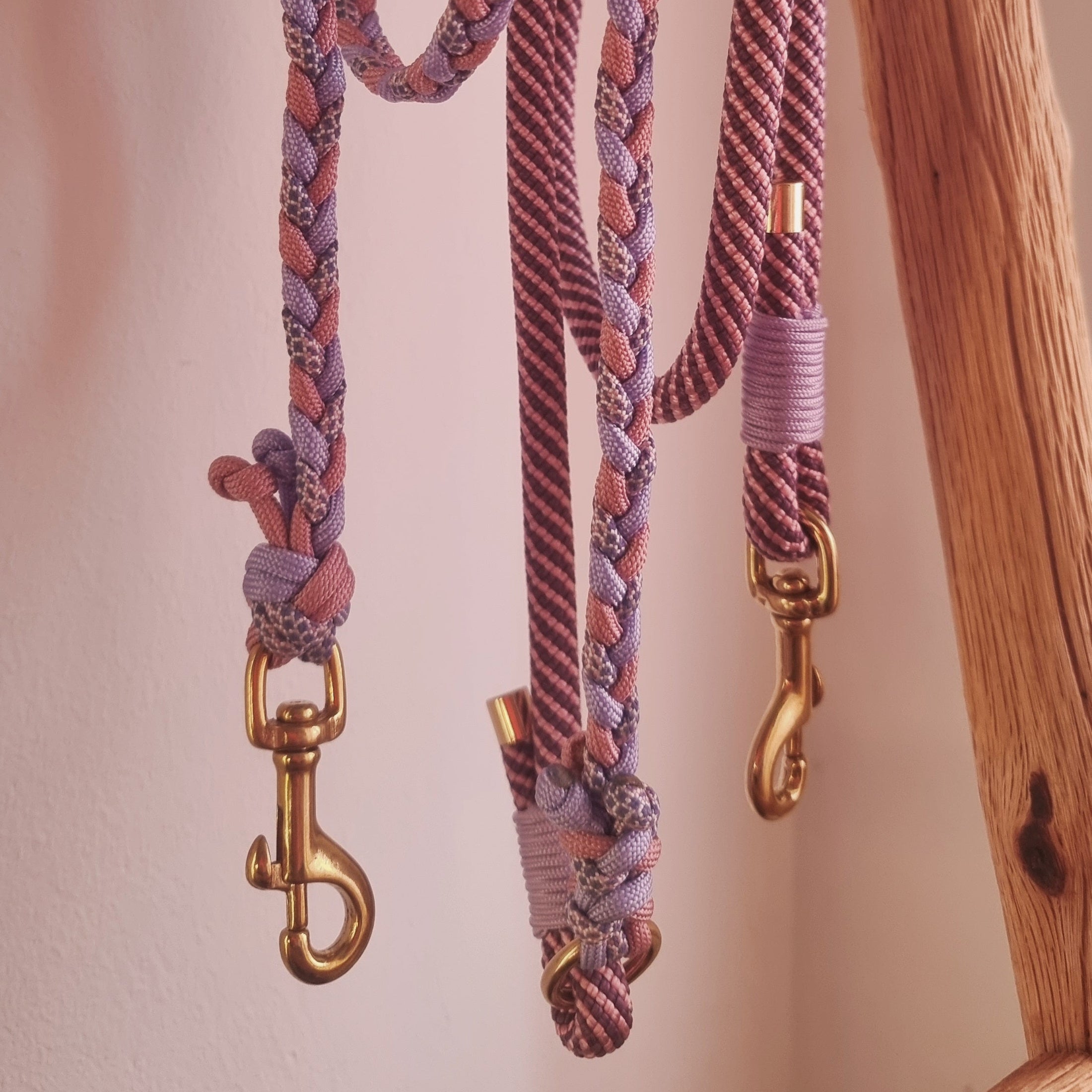 Hundeleine MINI - Messing