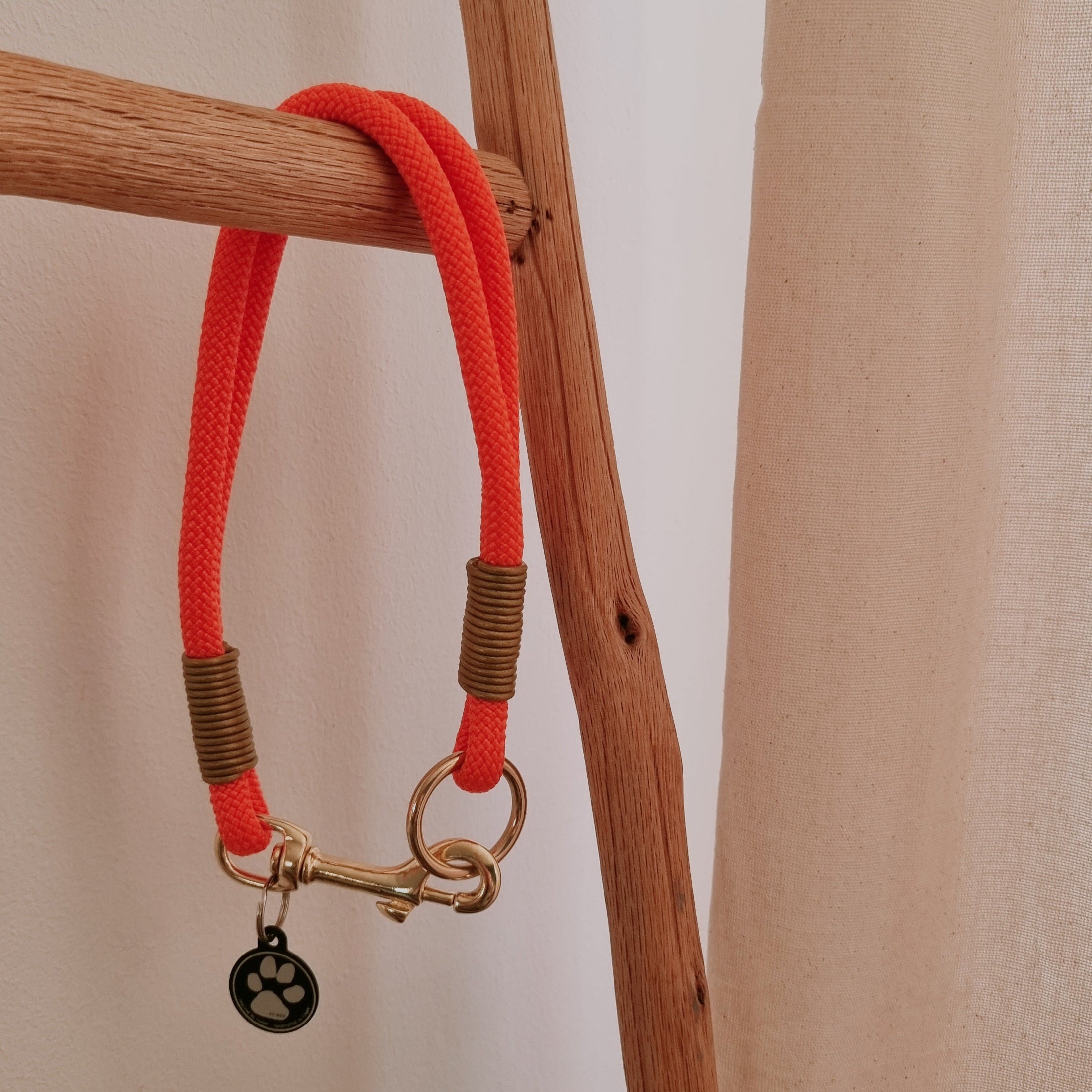 Halsband Gringo 10mm orange