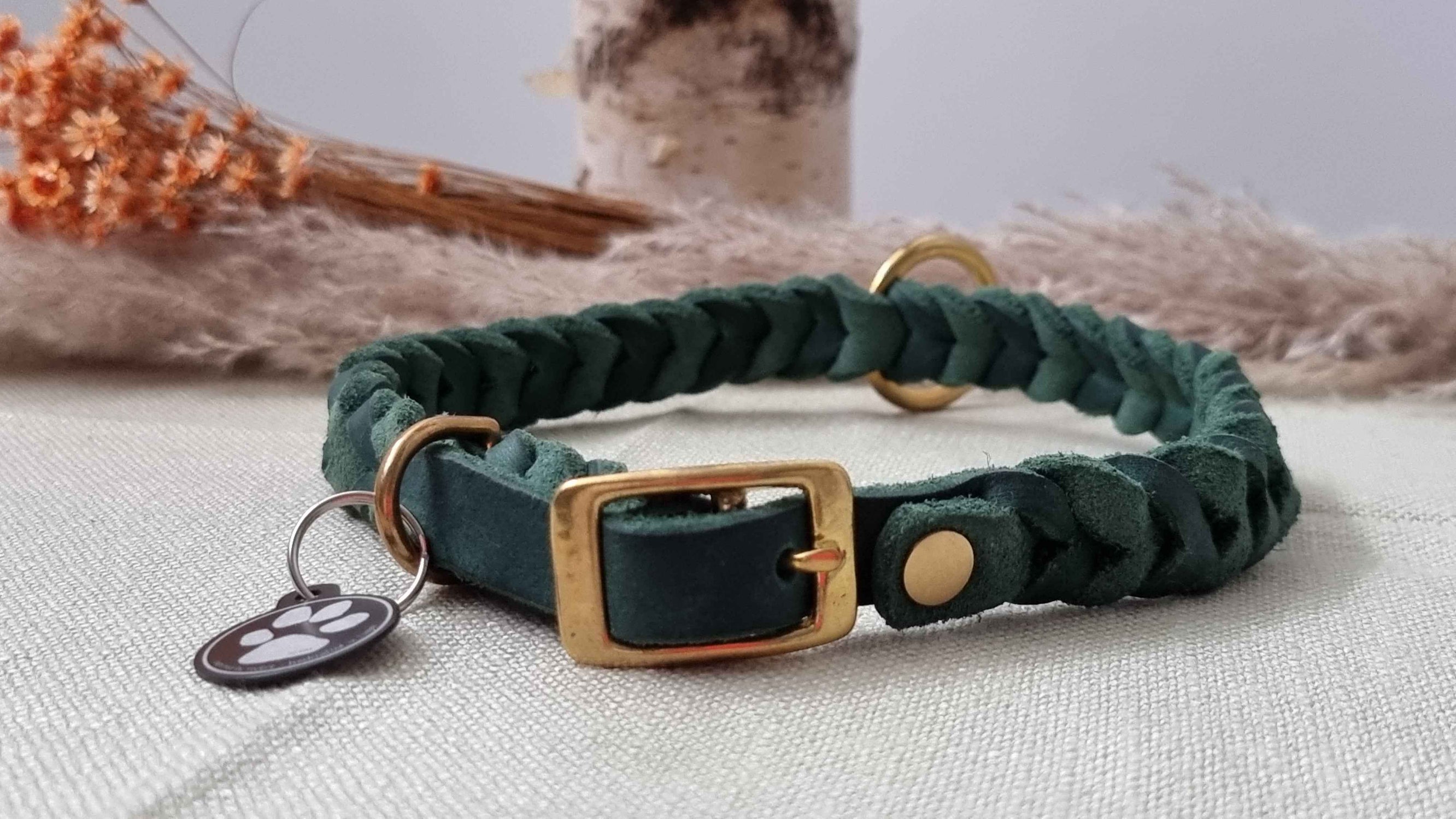 Leder Halsbänder