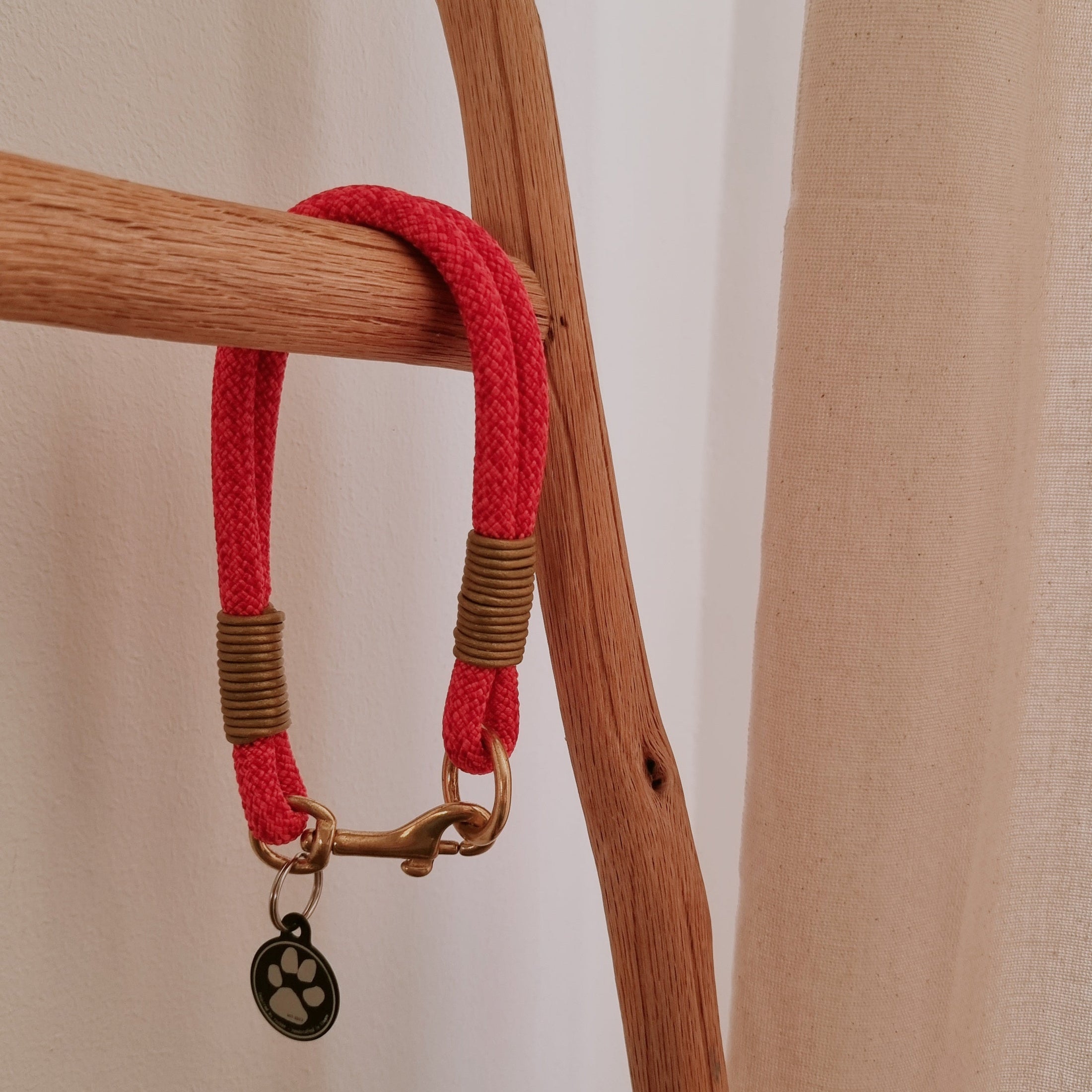 Hundehalsband Gringo 8mm strawberry
