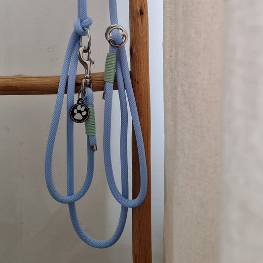 Hundeleine Retriever 8 mm Polar Blau